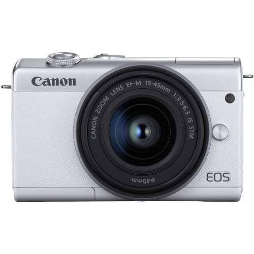 CANON EOS M200 WITH 15-45MM KIT WHITE